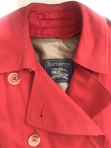 burberry trench wher find size label|trench burberry vintage.